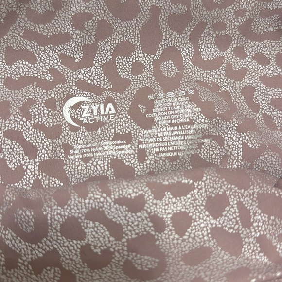 Mauve Leopard Luxe Leggings - Picture 3 of 3